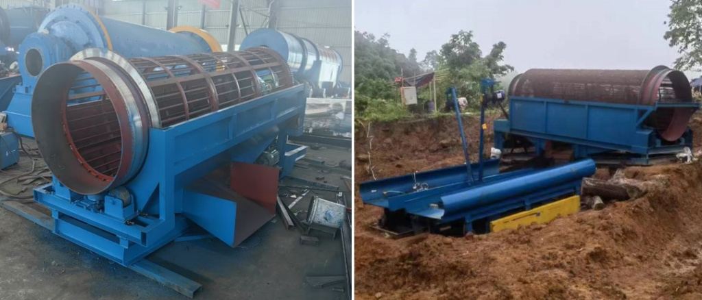 Пескомойка с классификатором 200т/ч GT1545