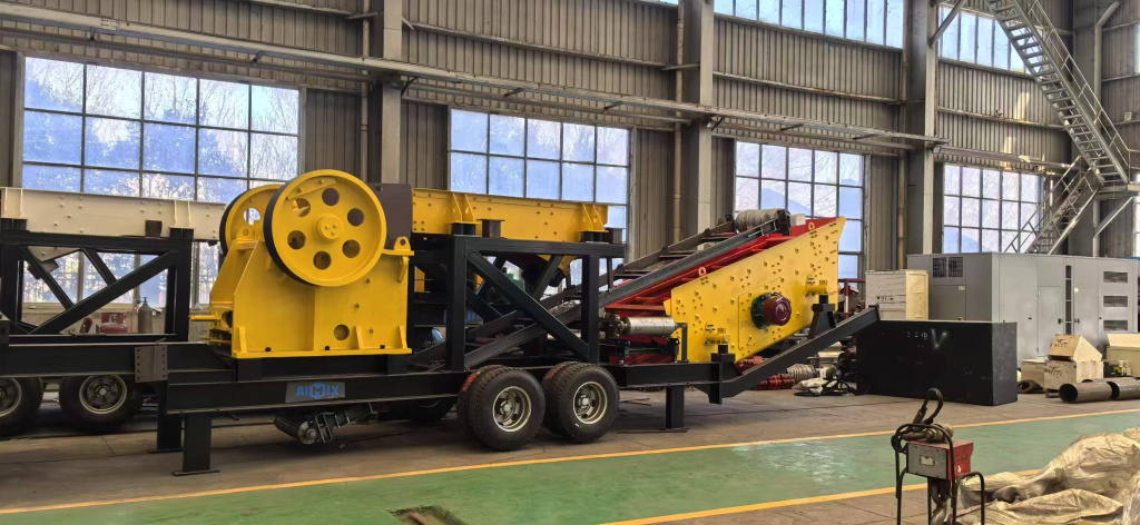 Модульная мобильная дробильная станция YEZ-60