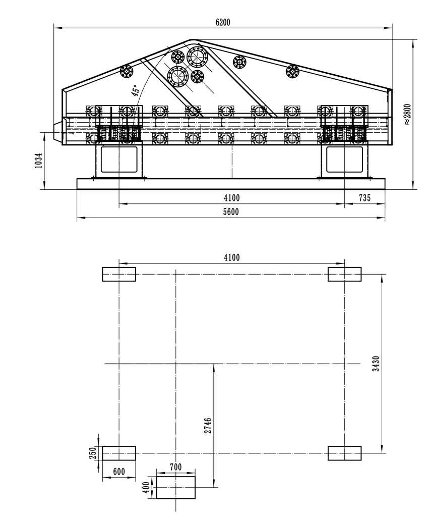 Чертеж оборудования GF-VD-3562