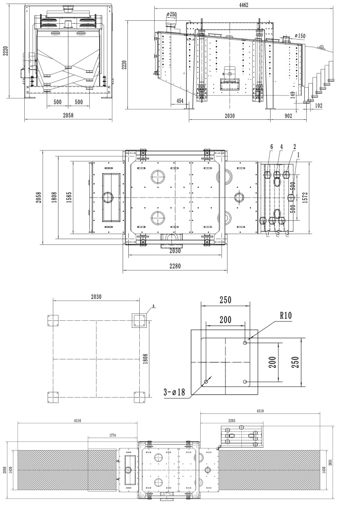 Схема оборудования FYBS1536