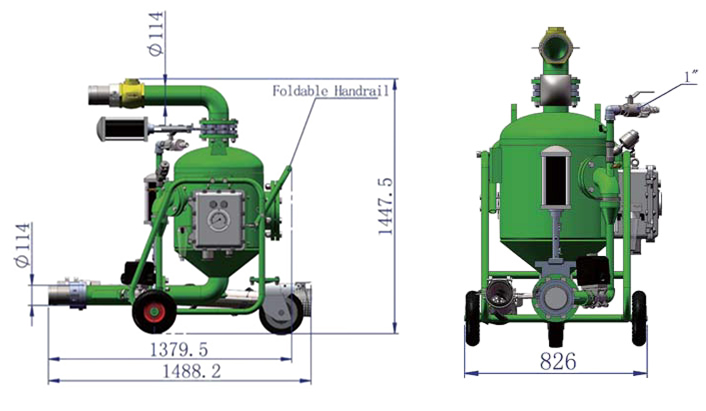 Чертеж оборудования LKSP-20B Чертеж оборудования LKSP-20B