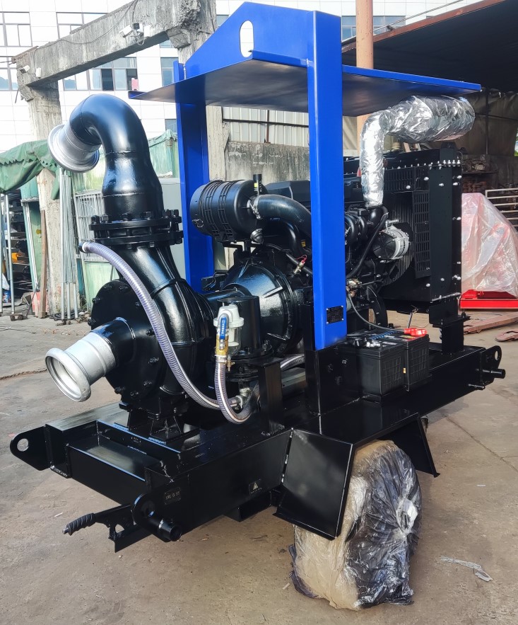 Передвижной дизельный насос ZBCY150-340-28