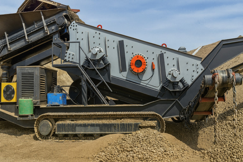 Мобильная сортировочная установка TS1548 Мобильная сортировочная установка TS1548