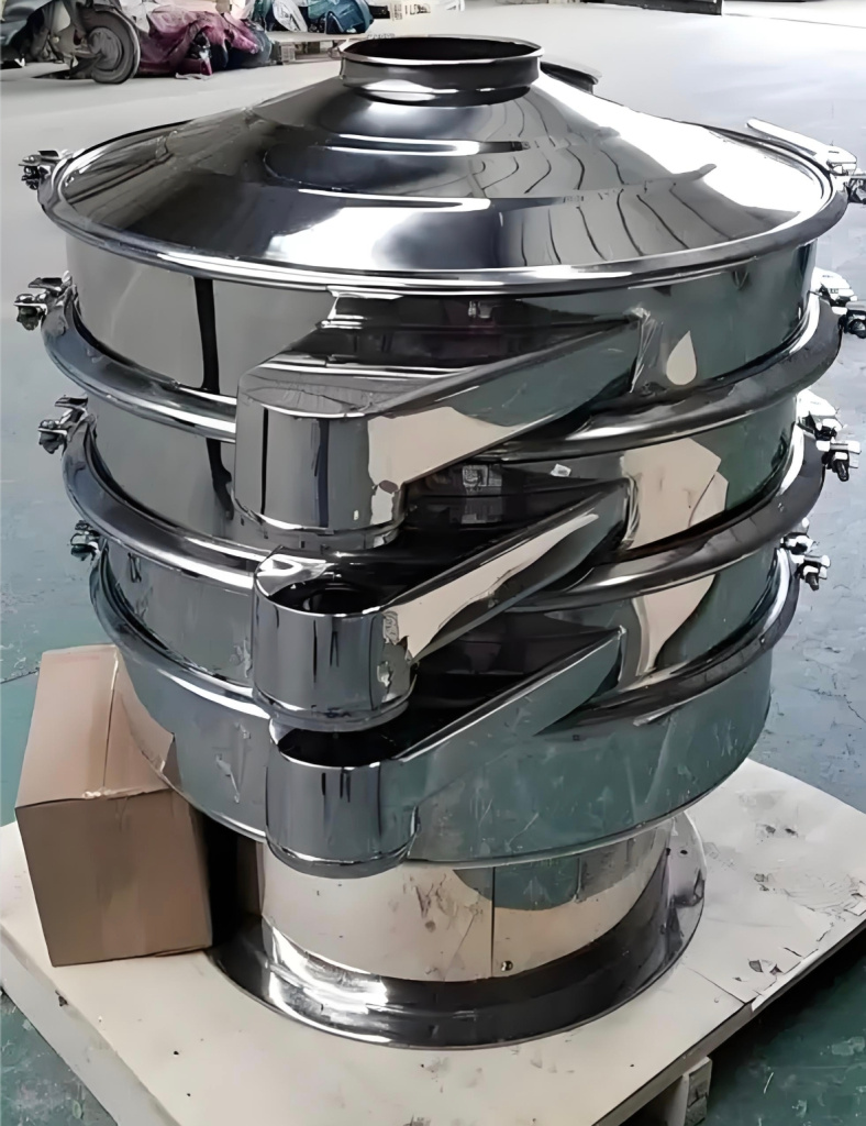 Мини-виброгрохот для стекла закрытого типа 1200-3S