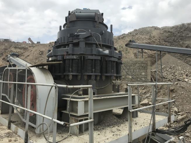 Конусная дробилка S66