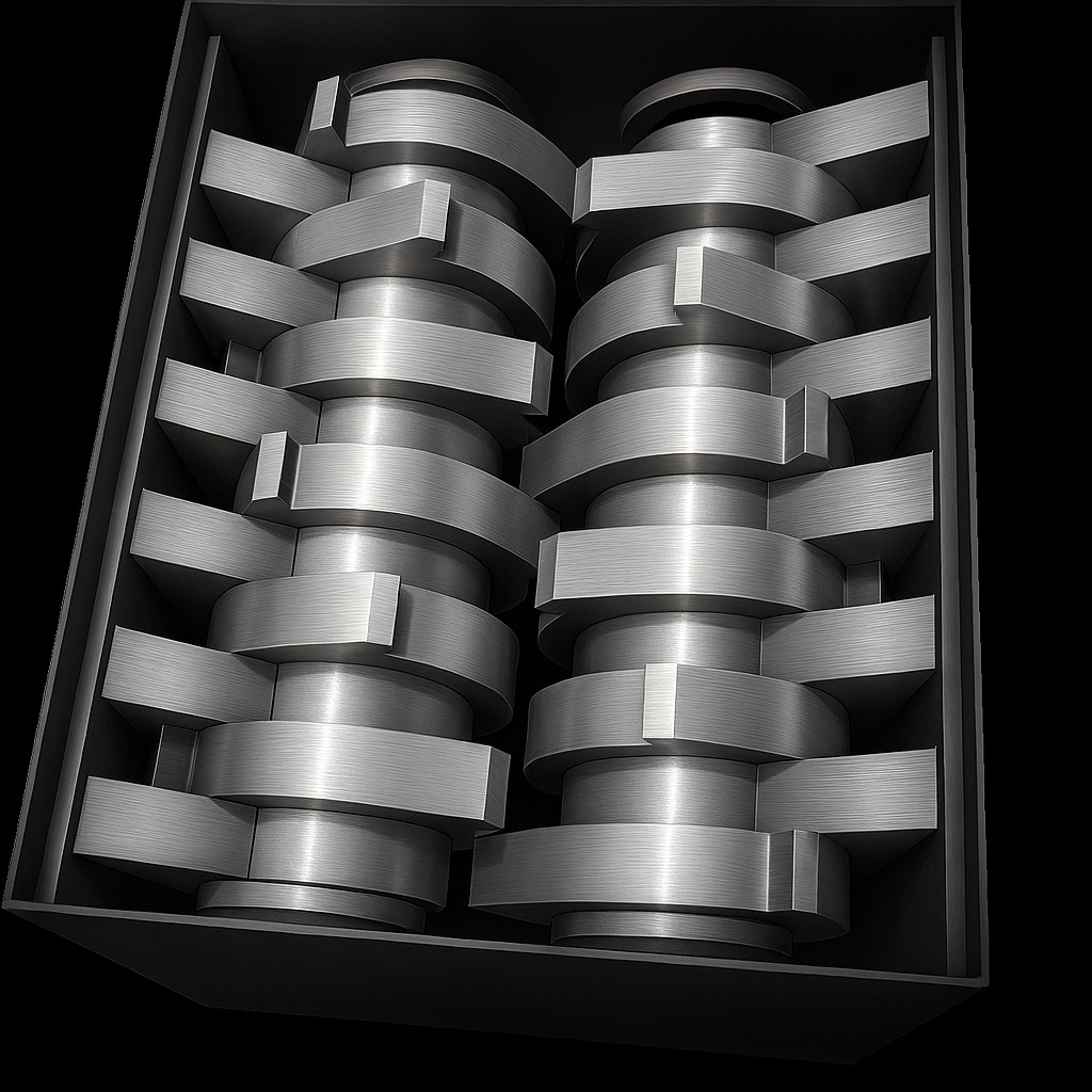 Дробилка шредерного типа SSJ-1200