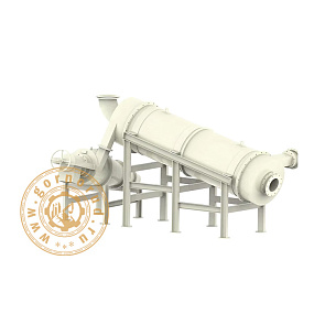 Трехпродуктовый тяжелосредный гидроциклон с безнапорной подачей WTMC900/650